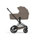 Універсальна коляска 2 в 1 Cybex Priam 2 в 1 BLK Coconut Brown
