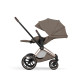 Чохол тканинний для прогулянкового блоку Cybex Priam Style Coconut Brown