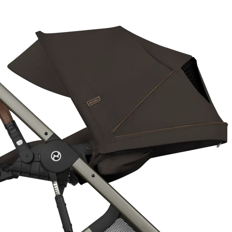 Універсальна коляска 2 в 1 Cybex Balios S TPE Chocolate Brown