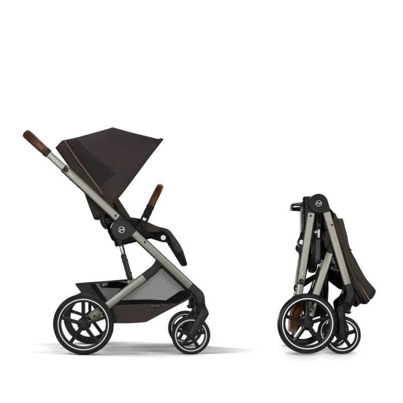 Універсальна коляска 2 в 1 Cybex Balios S TPE Chocolate Brown