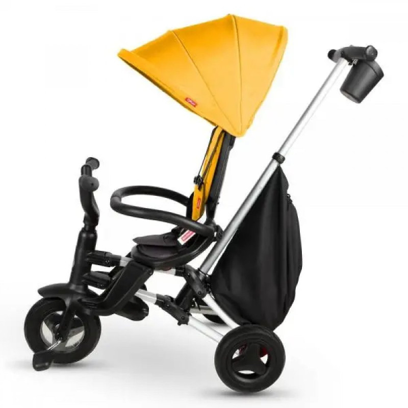 Велосипед Qplay складаний триколісний Nova+ Rubber Desert Yellow