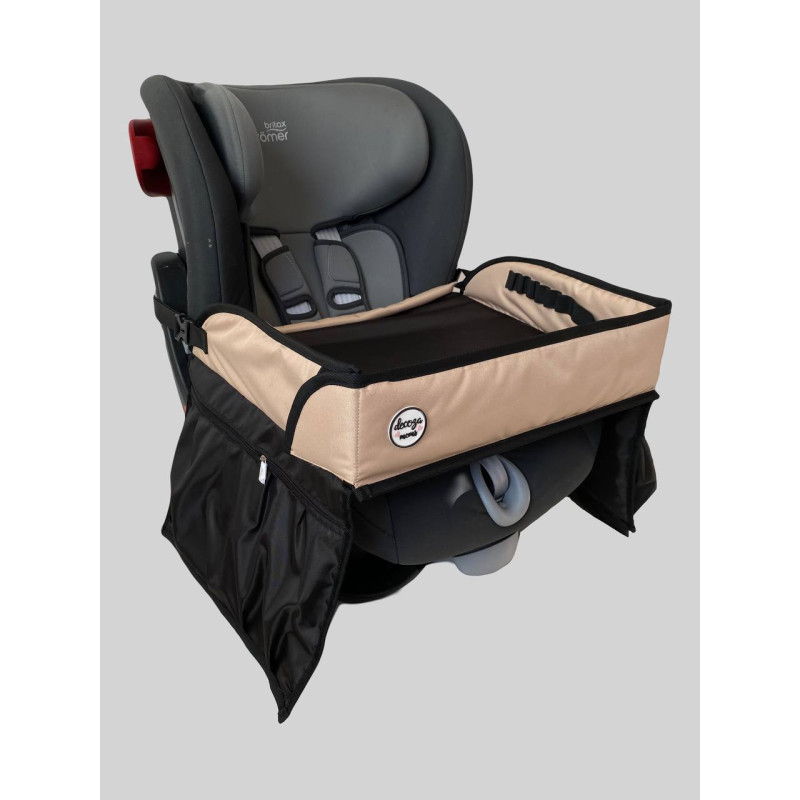 Автостолик Бежевий Decoza Moms AST-O095