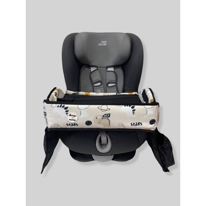 Автостолик Діно бежеві Decoza Moms AST-ОР029