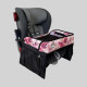 Автостолик Квіти на бежевому Decoza Moms AST-ОР032