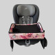 Автостолик Квіти на бежевому Decoza Moms AST-ОР032