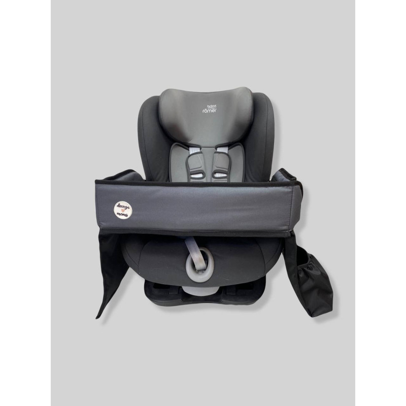 Автостолик Сірий графіт Decoza Moms AST-ОР111