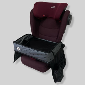 Автостолик Зірки на сірому Decoza Moms AST-Op309-О072