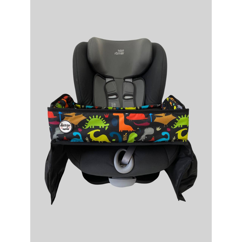 Автостолик Динозаврики Decoza Moms AST-OP36