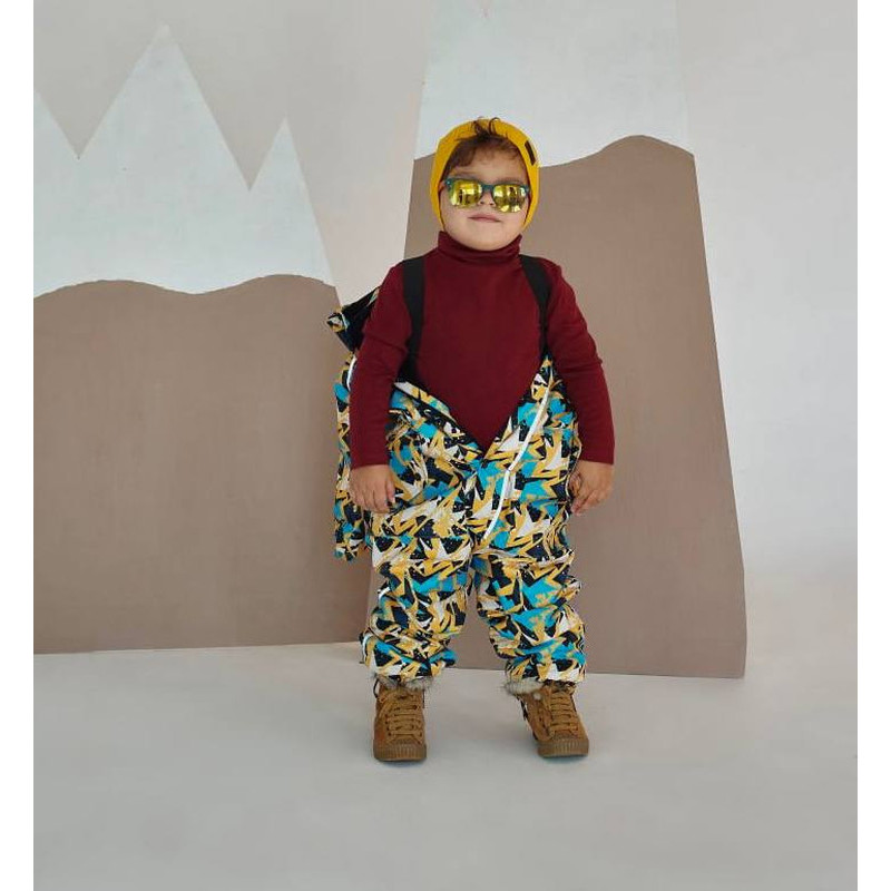 Демісезонний комбінезон Геометрія Decoza Moms demik104110-OP030-pl016 104-110 см