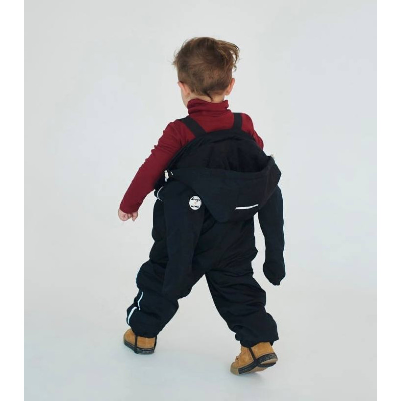 Демісезонний комбінезон Чорний Decoza Moms demik110116-O072-pl016 110-116 см