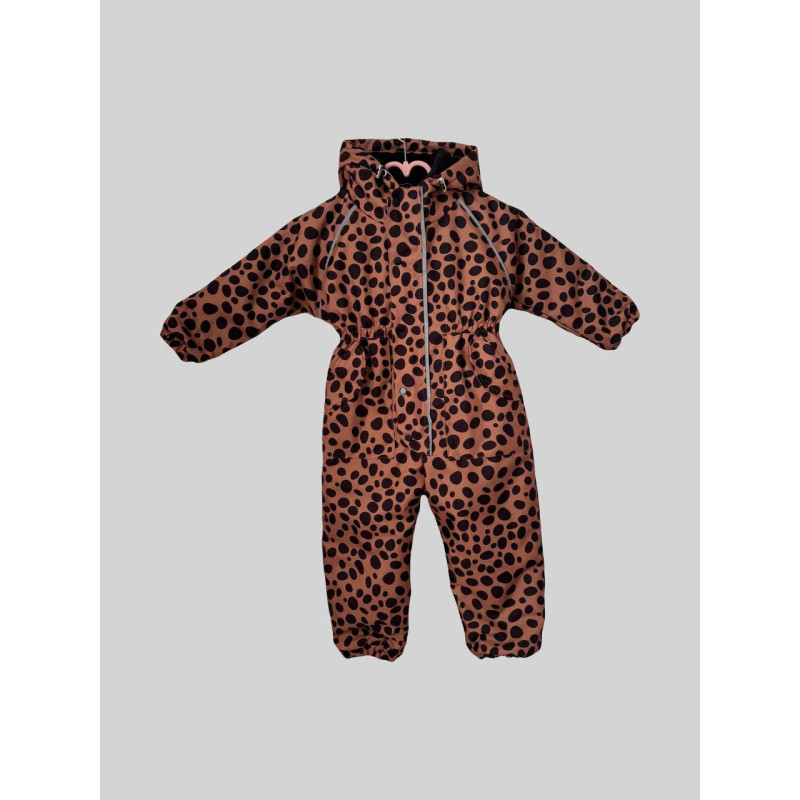Демісезонний комбінезон Гепардовий принт Decoza Moms demik8692-OP305-pl016 86-92 см