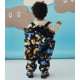Демісезонний комбінезон Діно жовті Decoza Moms demik9298-OP001-pl016 92-98 см
