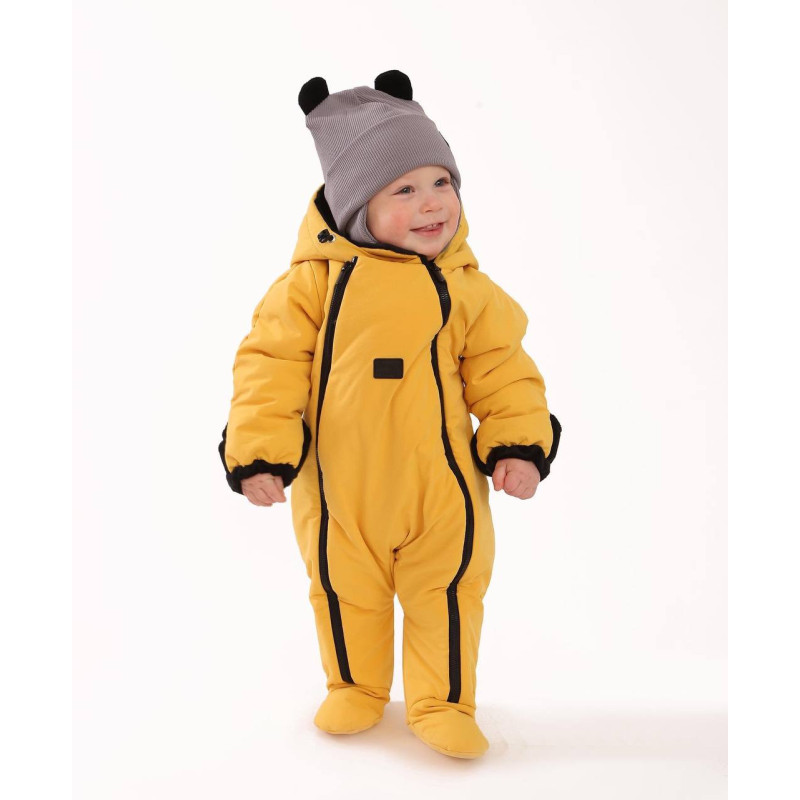 Демісезонний комбінезон з закритими ніжками Жовтий Decoza Moms demiskomb69-pm004 68-74