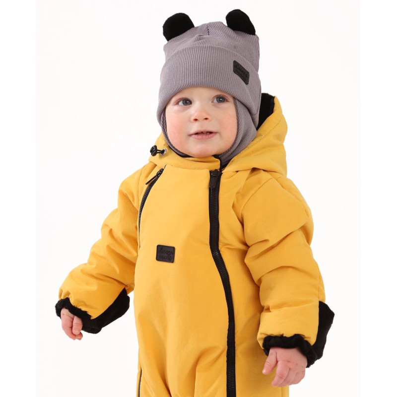 Демісезонний комбінезон з закритими ніжками Жовтий Decoza Moms demiskomb69-pm004 68-74