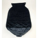 Демісезонна кришка до футмуфу Чорний оксфорд Decoza Moms DemKr120-O072-pl016 120х47