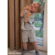 Літня дитяча футболка Сірий з написом кулір Decoza Moms Fb98-Kl003 98