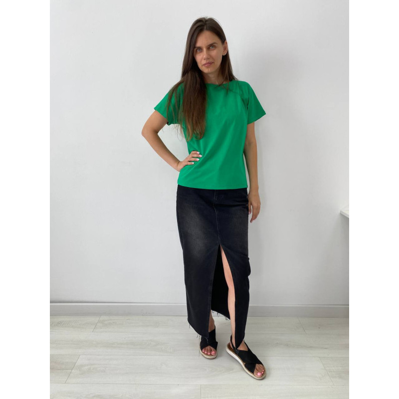 Жіноча футболка Зелена кулір Decoza Moms Fs-Kl10 S