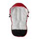 Зимовий футмуф у візок Теплик Червоний оксфорд Decoza Moms futmuf100-О063-pl07 100х47 см