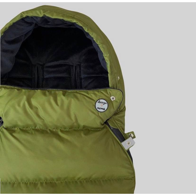 Зимовий футмуф на коляску Теплик Болотний оксфорд Decoza Moms futmuf100-O080-pl006 100х47 см