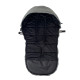 Зимовий футмуф у візок Теплик Темно сірий меланж Decoza Moms futmuf100-OP100-pl016 100х47 см