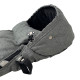 Зимовий футмуф у візок Теплик Темно сірий меланж Decoza Moms futmuf100-OP100-pl016 100х47 см