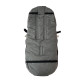 Зимовий футмуф у візок Теплик Темно сірий меланж Decoza Moms futmuf100-OP100-pl016 100х47 см
