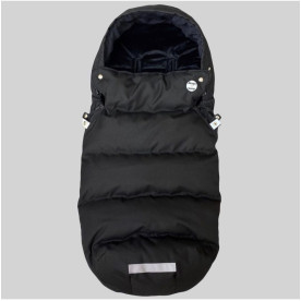 Демісезонний футмуф на коляску Чорний оксфорд Decoza Moms futmuf100d-O072-pl016 100х47