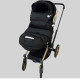 Демісезонний футмуф на коляску Чорний оксфорд Decoza Moms futmuf100d-O072-pl016 100х47