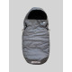 Демісезонний футмуф на коляску Темно сірий меланж Decoza Moms futmuf100d-OP100-pl016 100х47