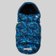 Демісезонний футмуф на коляску Синє листя Decoza Moms futmuf100d-OP121-pl016 100х47