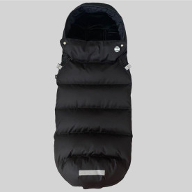 Зимовий футмуф на коляску Теплик Чорний оксфорд Decoza Moms futmuf120-O072-pl016 120х47 см
