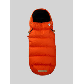 Зимовий футмуф на коляску Теплик Помаранчевий Decoza Moms futmuf120-O102-pl016 120х47 см