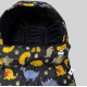 Зимовий футмуф у візок Теплик Діно жовті Decoza Moms futmuf120-OP001-pl016 120х47 см
