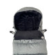 Зимовий футмуф у візок Теплик Темно сірий меланж Decoza Moms futmuf120-OP100-pl016 120х47 см