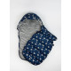 Зимовий футмуф для люльки та автолюльки Теплик Єноти Decoza Moms futmuf85-OP35-pl017 85х42 см