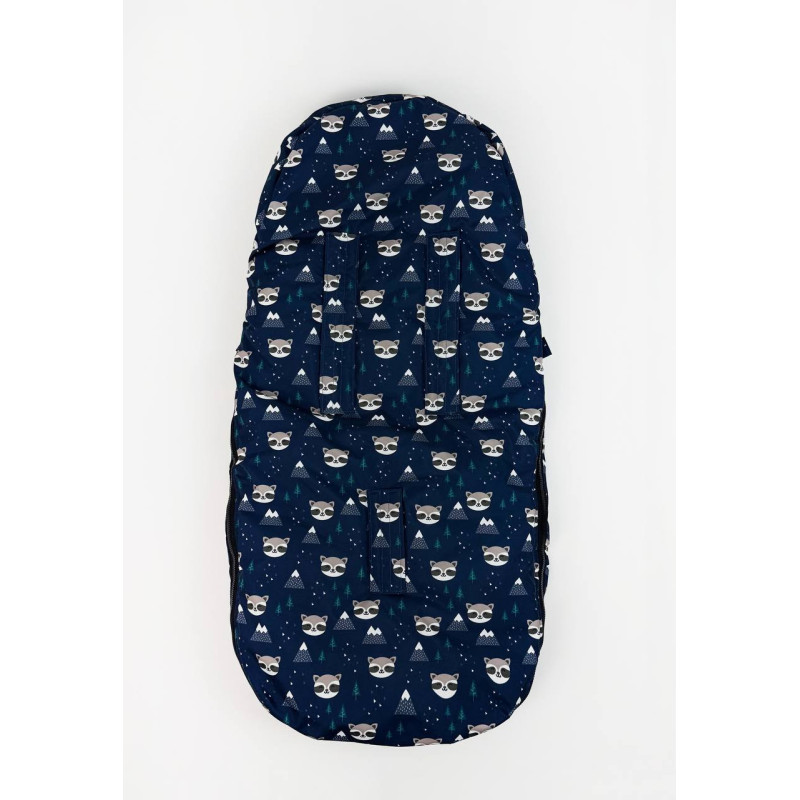 Зимовий футмуф для люльки та автолюльки Теплик Єноти Decoza Moms futmuf85-OP35-pl017 85х42 см