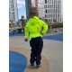 Комбінезон Softshell Лимонний з чорним Decoza Moms KombSoft116128-SHh1-SHh3 116-128 см