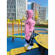 Комбінезон Softshell Пудра з чорним Decoza Moms KombSoft116128-SHh1-SHh4 116-128 см