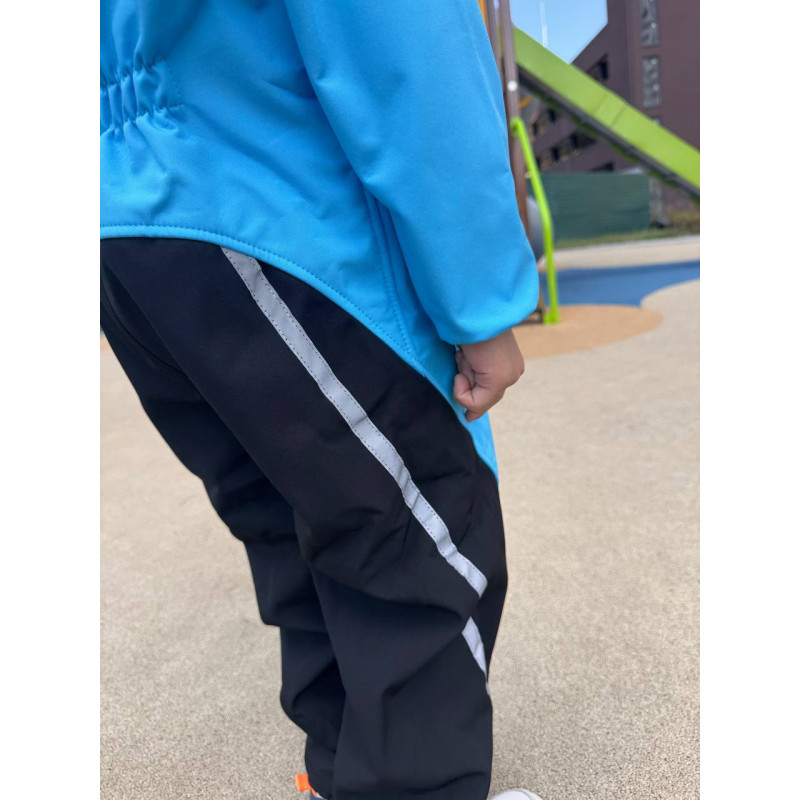 Комбінезон Softshell Блакитний з чорним Decoza Moms KombSoft116128-SHh1-SHh5 116-128 см