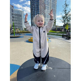 Комбінезон Softshell Бежевий Decoza Moms KombSoft8692-SHh1-SHh2 80-92 см