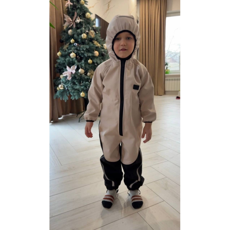 Комбінезон Softshell Бежевий Decoza Moms KombSoft8692-SHh1-SHh2 80-92 см
