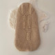 Конверт Тедді Бежевий з бежевим велюром 0-9 міс Decoza Moms KonTeddi-6113-W01