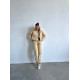 Базовий спортивний костюм Кремовий Kost513S-1 XS-S