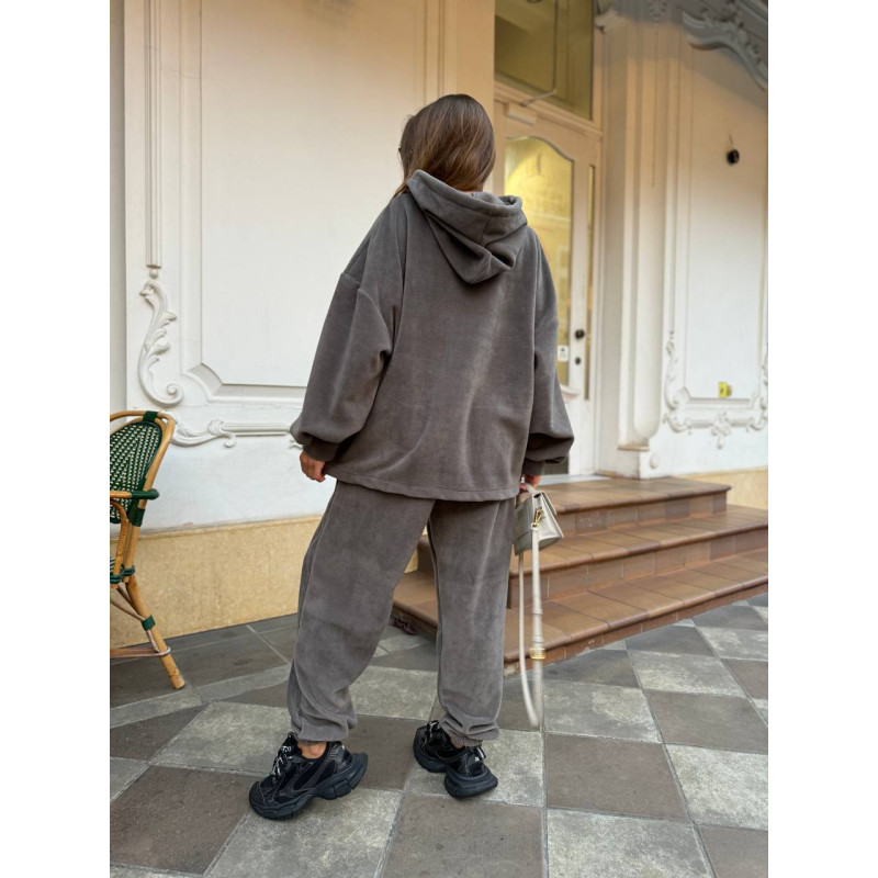 Базовий спортивний костюм Графіт Kost873
