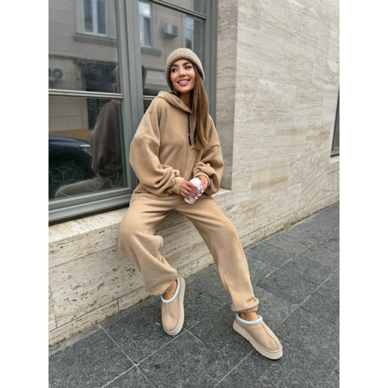Базовий спортивний костюм Бежевий Kost873-2