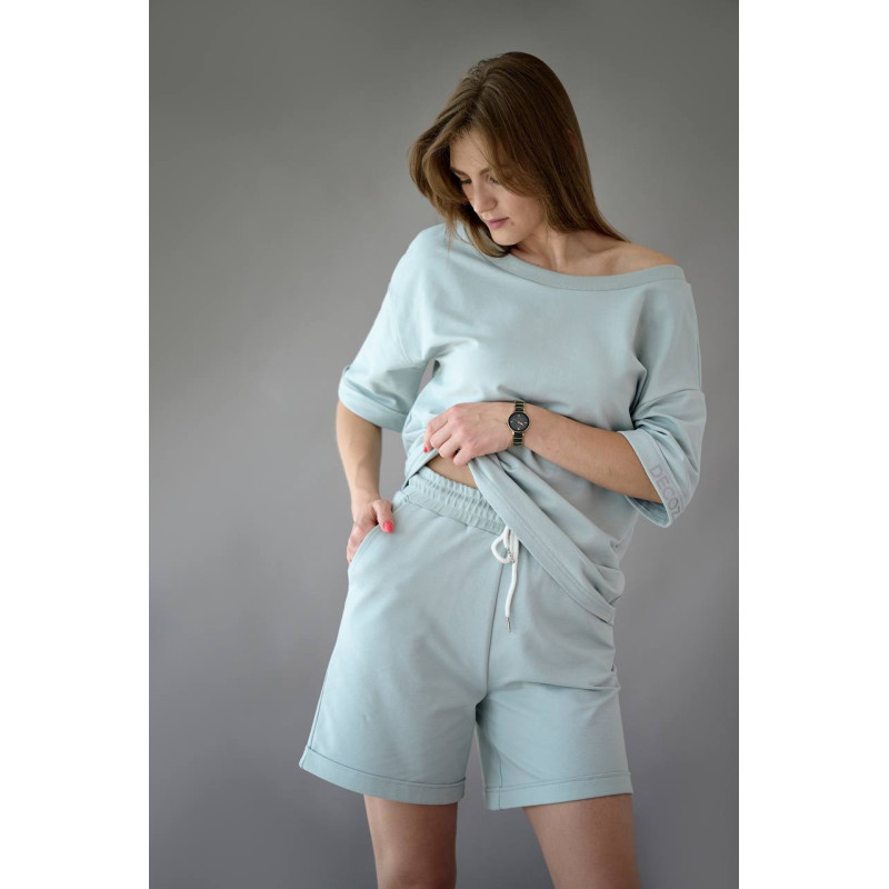 Жіночий костюм з шортами Pride Світла олива Decoza Moms KPrl-BE06 L