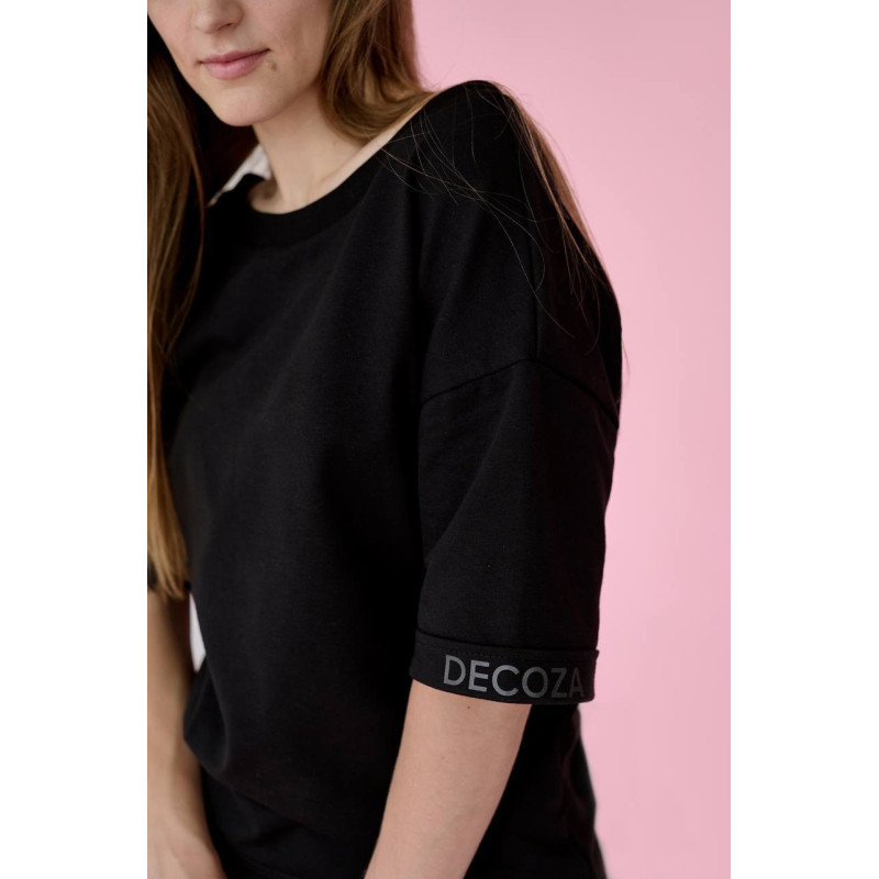 Жіночий костюм з шортами Pride Чорний Decoza Moms KPrxs-BE05 XS