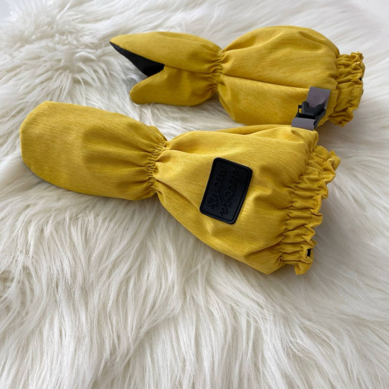 Дитячі зимові краги Гірчиця Decoza Moms Krag1-O056 Розмір 1