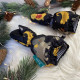 Дитячі зимові краги Діно жовті Decoza moms Krag3-OP001