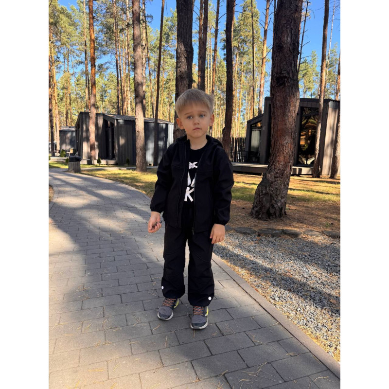 Куртка Softshell Чорний Decoza Moms KSoft104-SHh1 104 см